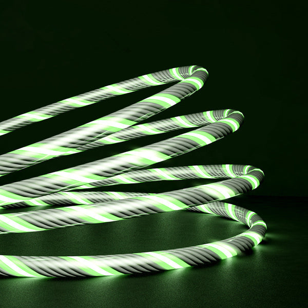 Cable LED Sincronizado 3 en 1 para Carga Rápida