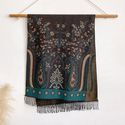 Chal Étnico de Flor de Marañón - Accesorio Bohemio Artesanal - Image 6