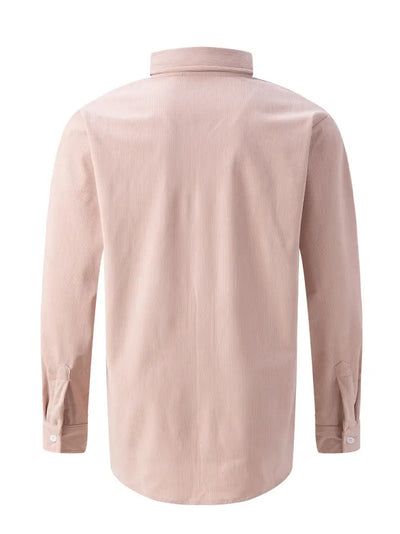 Camisa Manga Larga a Rayas Verticales Casual - Image 22