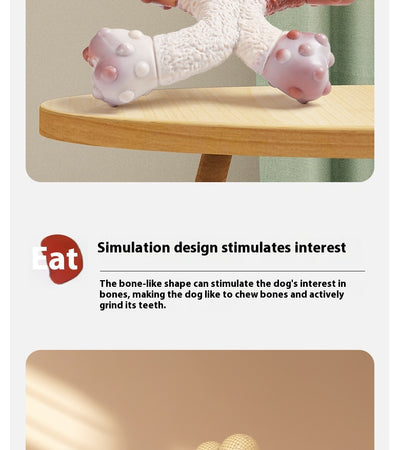 Set de 3 Juguetes para Perro Resistentes a Mordidas - Diseño Lunares Medianos y Grandes - Image 13