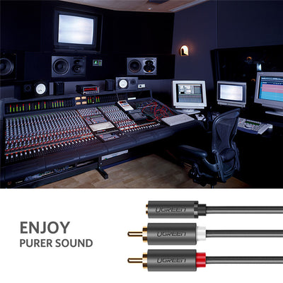 Cable Adaptador Audio Lotus 3.5 mm a 2 RCA - Conexión Revolucionaria - Image 5