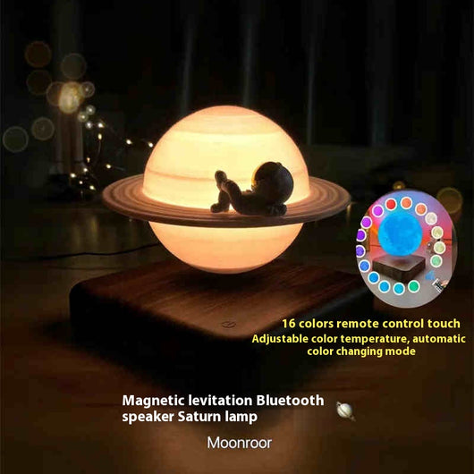 Parlante Bluetooth con Planeta Flotante Magnético - Image 23