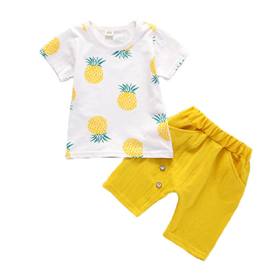 Conjunto de Verano para Bebé - Playera y Shorts Cómodos