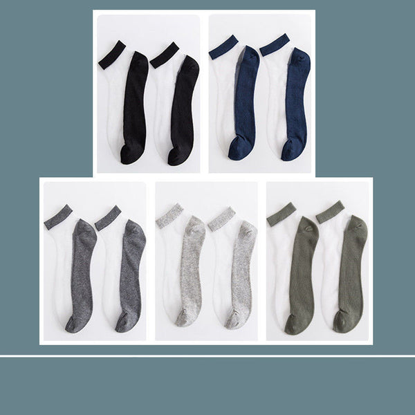 Calcetines Hombre Verano Respirable Cortos Desodorantes