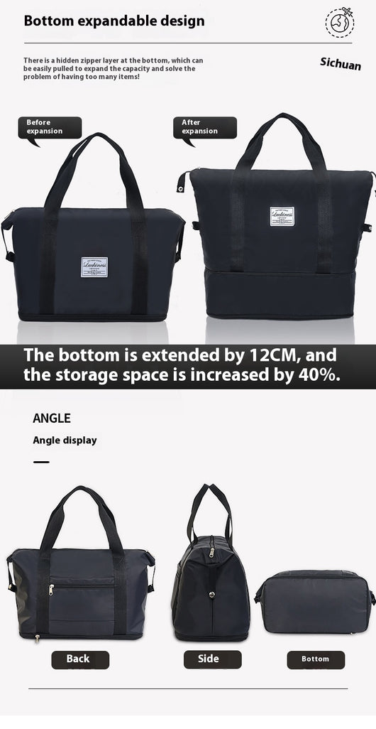 Bolsa de Viaje Deportiva de Gran Capacidad con Ruedas - Image 17
