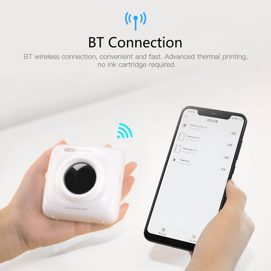 Impresora Portátil de Etiquetas Térmica Bluetooth para el Hogar