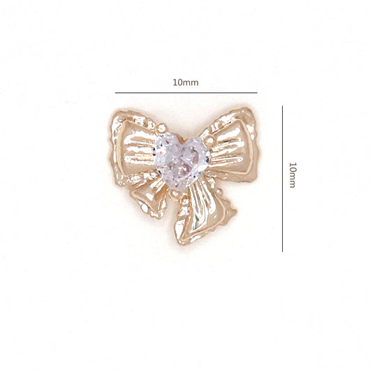 Adorno de Uñas Moño con Circonita Brillante - Image 17