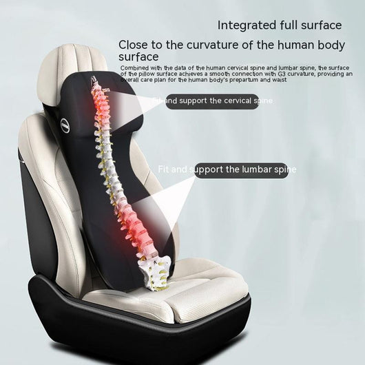 Cojín Lumbar y Reposacabezas Automotriz en Espuma Viscoelástica - Image 6
