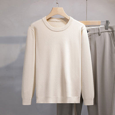 Suéter Holgado Oversized Cuello Redondo para Hombre - Image 14