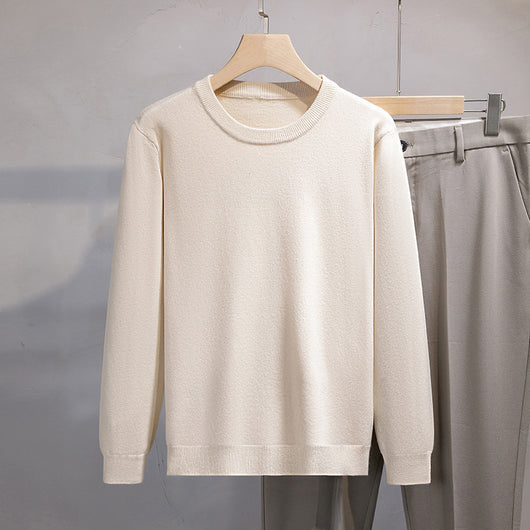 Suéter Holgado Oversized Cuello Redondo para Hombre - Image 14
