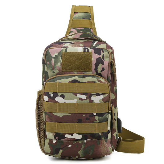 Bolsa Táctica Crossbody Camuflaje para Hombre - Gran Capacidad Multifuncional - Image 8