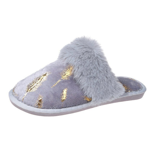 Pantuflas de Felpa Plus Size para Mujer - Algodón Suave Estilo Europeo - Image 17