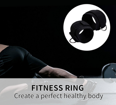 Pesas de Tobillo Ajustables con Hebilla D-Ring para Entrenamiento de Fuerza - Image 12