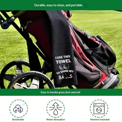 Toalla de Golf Bordada Secado Rápido - Fibra Ultra Fina Transpirable - Image 6