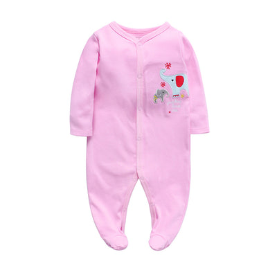 Mameluco de algodón estampado para bebé - Image 36