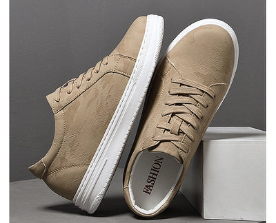 Zapatillas Deportivas Blancas para Hombre con Suela Elevada y Altura Aumentada - Image 18
