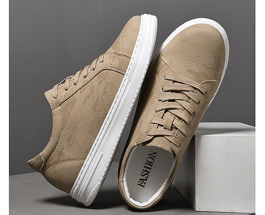 Zapatillas Deportivas Blancas para Hombre con Suela Elevada y Altura Aumentada - Image 18