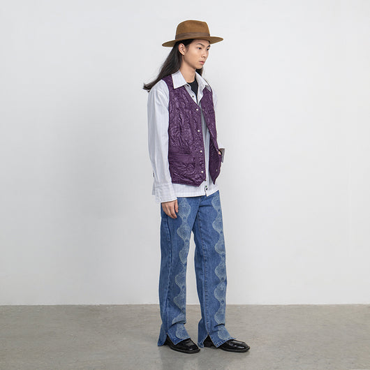 Jeans para Mujer con Cortes y Dobladillo Quemado - Image 10