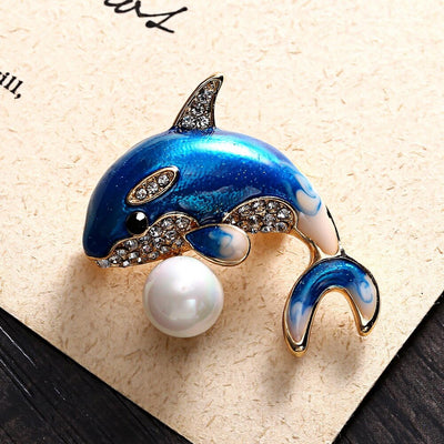 Broche Delfín Europeo Americano - Diseño Moderno - Image 5