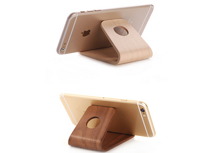 Soporte de Madera para iPhone Compatible con Apple - Image 3