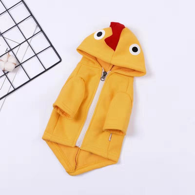 Ropa para Mascotas en Algodón y Terciopelo - Diseño Dinosaurio - Image 9