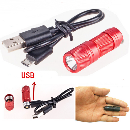 Linterna LED Recargable por USB Compacta - Image 7