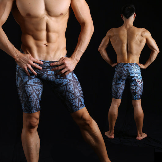 Traje de Baño Profesional para Hombre Talla Grande con Tecnología Five-Point