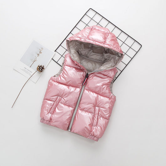 Chaleco con Capucha para Niños - Abrigo Otoño e Invierno - Image 6