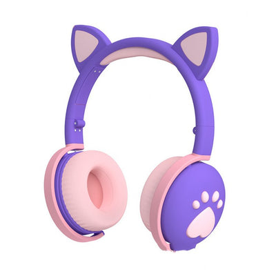 Auriculares Inalámbricos Bluetooth con Diseño de Orejas de Gato - Image 7
