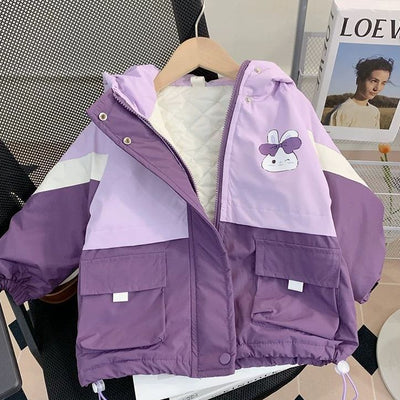 Chaqueta Infantil de Algodón con Cierre Clip - Otoño e Invierno - Image 6
