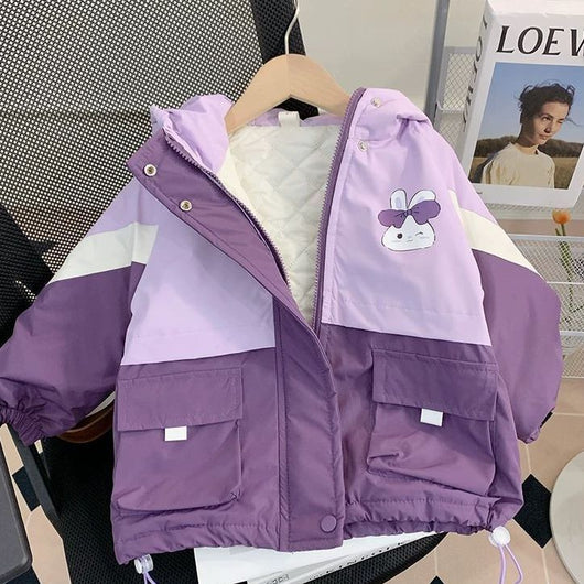 Chaqueta Infantil de Algodón con Cierre Clip - Otoño e Invierno - Image 6