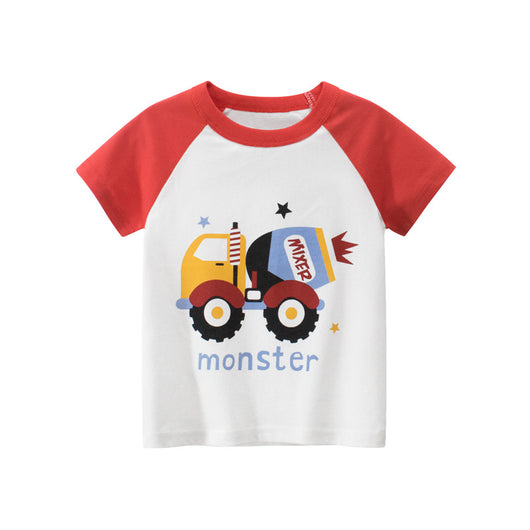 Playera Infantil de Verano Coreana - Manga Corta Fresca y Cómoda - Image 5