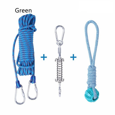 Juguete Interactivo para Perro de Acero Inoxidable con Suspensión por Resorte - Image 30