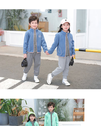 Conjunto Infantil Cardigan Polar con Capucha - Image 33