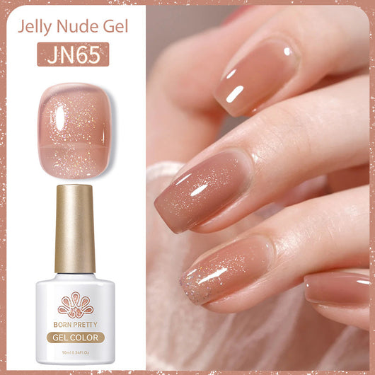 Esmalte de Uñas Gel UV Transparente Efecto Gelatina Fotocurable - Image 70