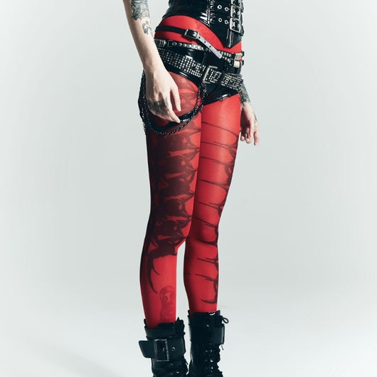 Medias Rojas Ultrafinas Atrevidas - Pantis Elegantes y Sensuales - Image 6