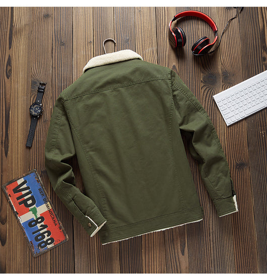 Chaqueta Cargo de Lana y Polar para Hombre - Image 7