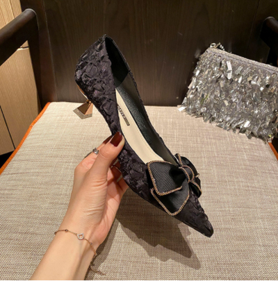 Zapatos Elegantes con Moño para Primavera y Otoño - Image 8