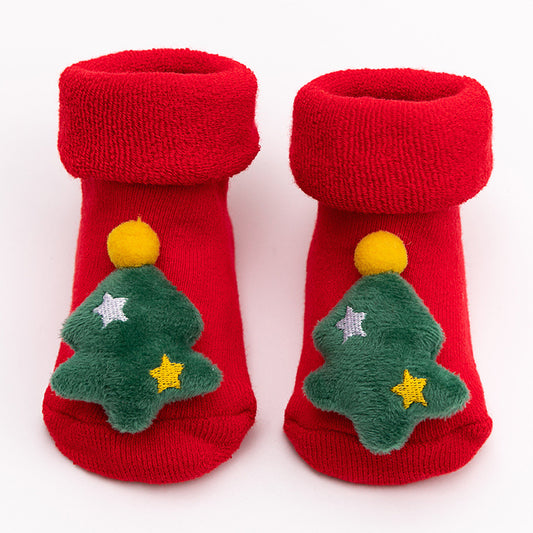 Calcetines Navideños Infantiles con Forro Térmico - Image 2