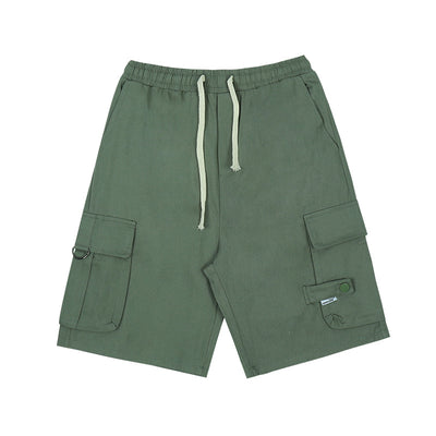 Pantalones Casuales Multibolsillo de Cinco Puntos Estilo High Street - Image 5