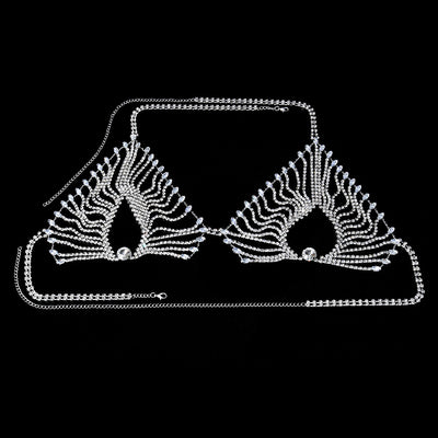 Cadena de Cuerpo Luxury con Cristales Brillantes Multicapas - Image 6