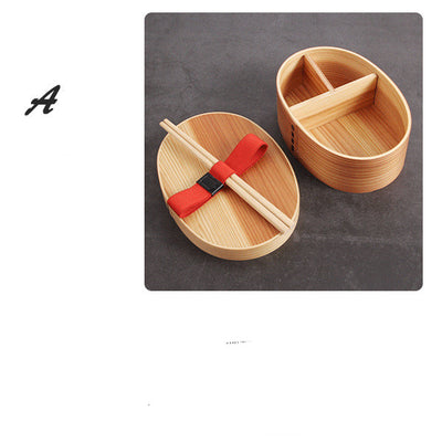 Lonchera de Madera Portátil - Una o Dos Capas - Image 12