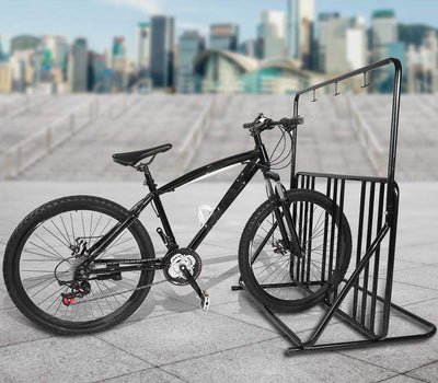Estacionamiento Múltiple para Bicicletas - Soporte Organizador de Espacios Compartidos - Image 9
