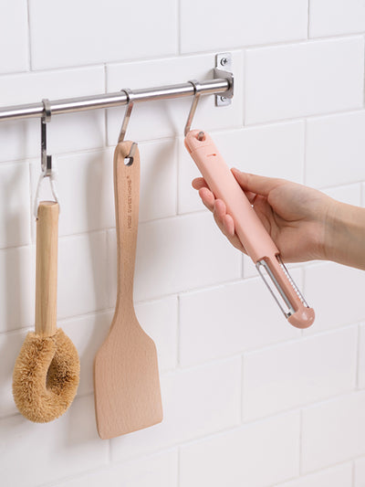 Pelador Multiusos de Acero Inoxidable con Cuchillo para Frutas y Verduras - Image 7