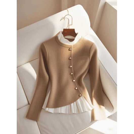 Suéter con Falda Plisada y Dobladillo Cosido - Diseño Moderno y Versátil - Image 4