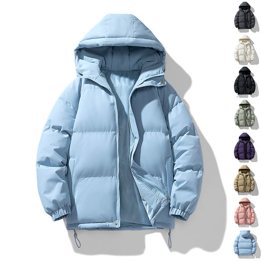 Abrigo Hoodie Acolchado para Hombre - Chaqueta de Invierno Cálida y Casual