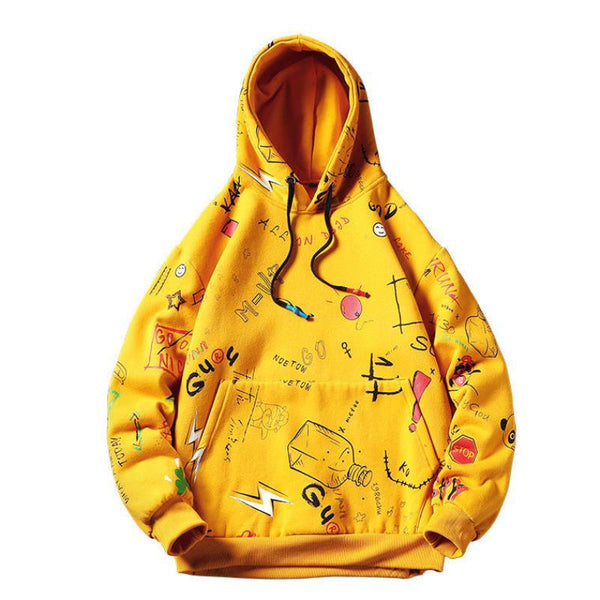 Sudadera con Capucha Holgada para Hombre
