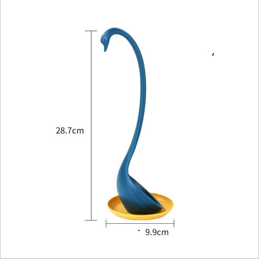 Cucharero Cisne Decorativo con Bandeja - Soporte de Pie - Image 2