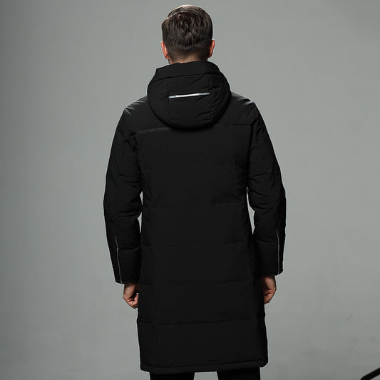 Abrigo de Plumón para Hombre Largo Invierno Premium - Image 2