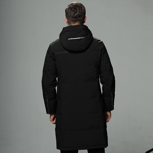 Abrigo de Plumón para Hombre Largo Invierno Premium - Image 2